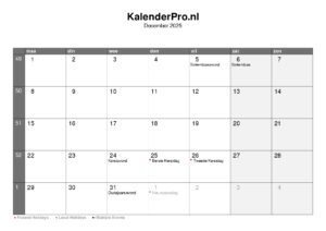 kalender-nederland-december-2025