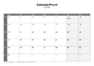 kalender-nederland-juli-2034