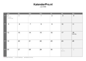 kalender-nederland-juni-2034