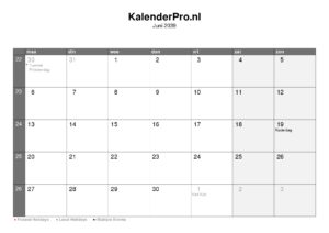 kalender-nederland-juni-2039