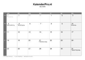 kalender-nederland-mei-2020