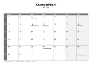 kalender-nederland-mei-2022