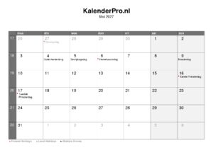 kalender-nederland-mei-2027