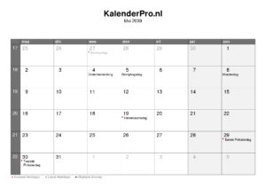 kalender-nederland-mei-2039